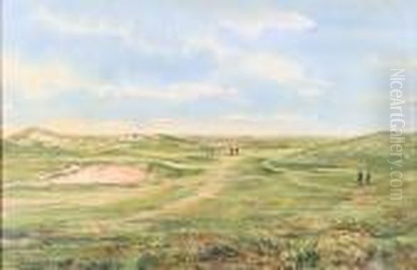 Featuring Two Groups Of Golfers - view 1