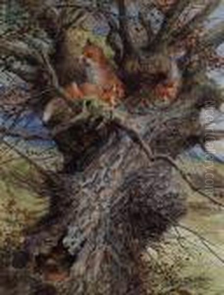 Foxes In A Tree - view 1