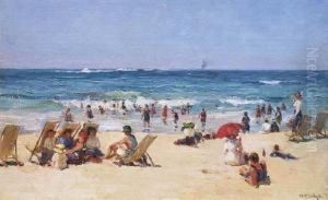 Beach Scene by Duncan Mcgregor Whyte