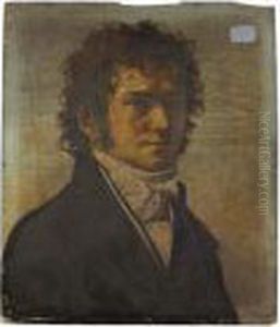 Portrait D'homme by Jean Baptiste Joseph Wicar