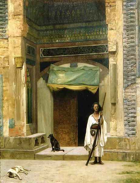 Door of the Green Mosque - view 1