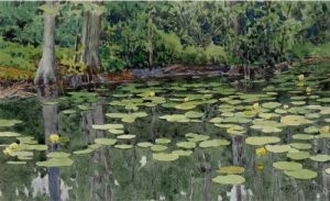 Lily Pads by Gunnar Mauritz Widforss