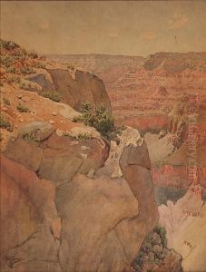 Hopi Point On The West Rim Of The Grand Canyon
