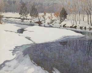 Yosemite, Winter by Gunnar Mauritz Widforss