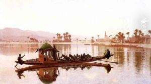 The Harem's Excursion by Jean-Leon Gerome