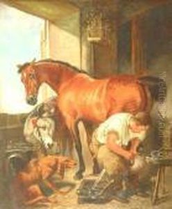 Shoeing The Mare