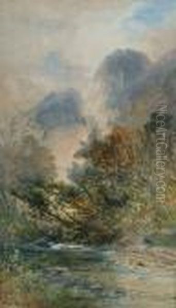 River Beneath Hills - view 1