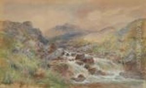 A Moorland Torrent by William Widgery
