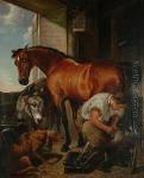 After Landseer, The Blacksmiths - view 1