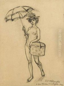 Femme A L'ombrelle. Femme A L'ombrelle.