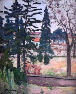 Paysage D'automne by David O. Widhopff