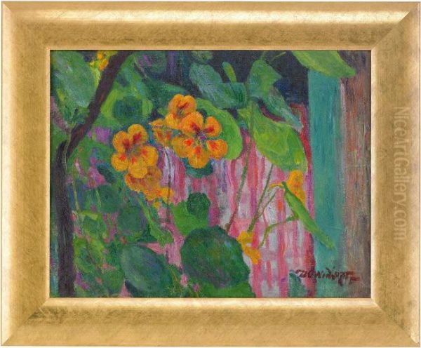 Orange Flowers - view 1