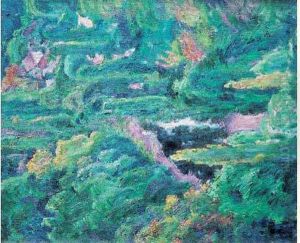 Ravin Dans La Montagne by David O. Widhopff