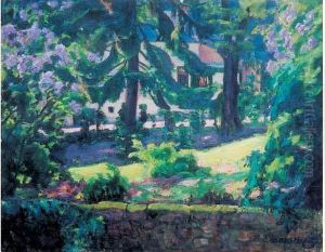 Paysage Aux Lilas Paysage Aux Lilas