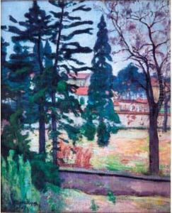 Paysage Aux Sapins (1927) Paysage Aux Sapins (1927)