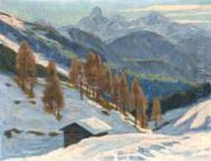 Wiesen Bei Davos by Hans Beat Wieland