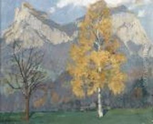 Herbsttag In Schwyz by Hans Beat Wieland