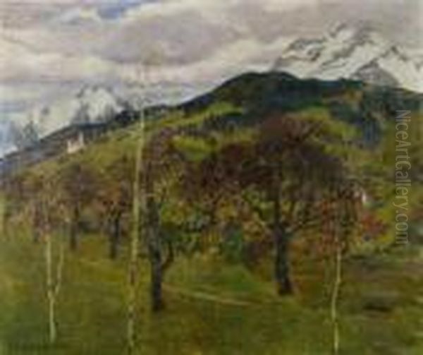 Hugellandschaft Mit Baumen. 1930. - view 1