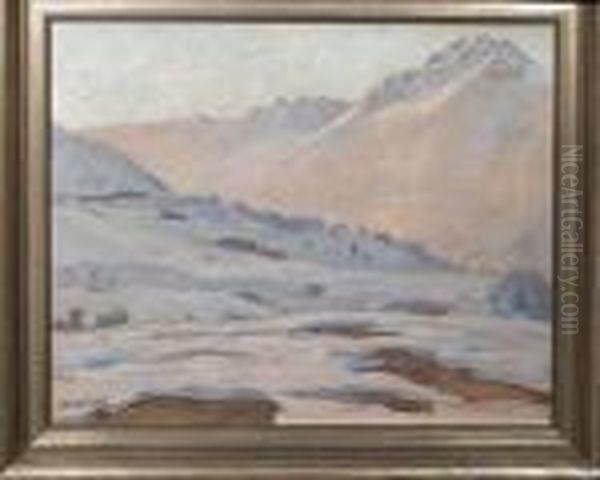 Winterliche Gebirgslandschaft. 1930. - view 1