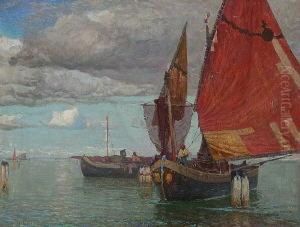Fischerboote by Manuel Wielandt