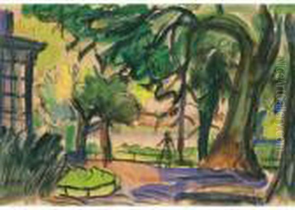 Solitude-park, Basel - view 1