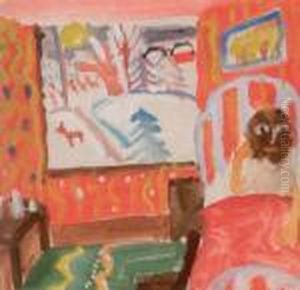 Figur Im Bett by Walter Kurt Wiemken
