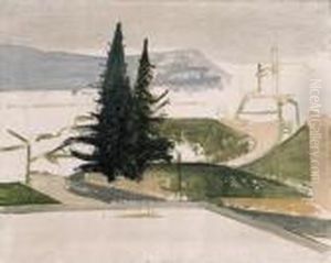 Castel San Pietro by Walter Kurt Wiemken
