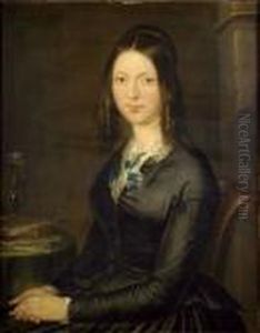 [portrait De Madame Ligi] by Antoine Wiertz