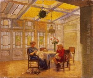 Needleworker by Franz Wiesenthal