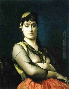 Oriental Woman 1882 by Jean-Leon Gerome