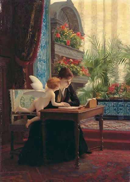La Lettre d'amour (The love letter) - view 1