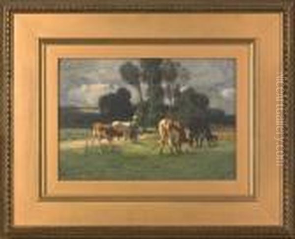 Landscape With Cows - view 1