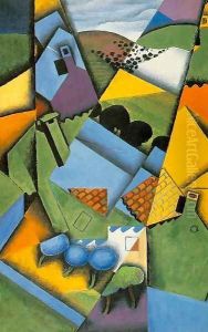 Landscape With Houses At Ceret