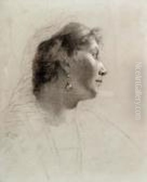 Profile Of A Woman - view 1
