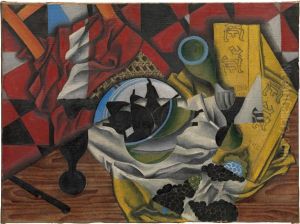 Pears And Grapes On A Table