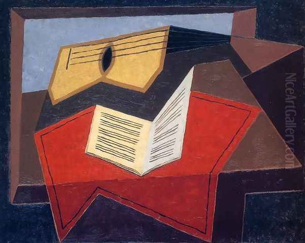 Guitar And Music Paper - view 1