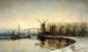 Oud Amsterdam, Buitensingel Bij Zaagpoort by Jan Hillebrand Wijsmuller