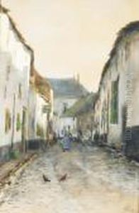 Street In A Fishing Village Street In A Fishing Village