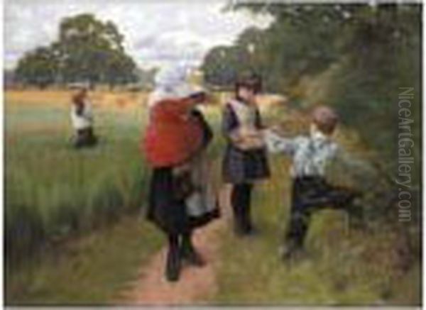 Picking Berries - view 1