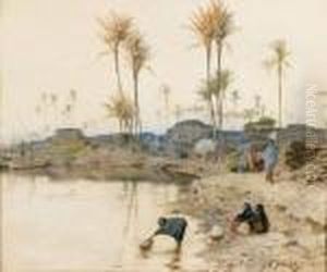 L'oasis by Charles Wilda