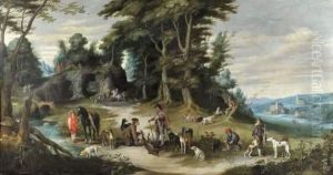 Le Retour De La Chasse by Jan Wildens