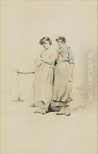 Venetian Girls by Irving Ramsay Wiles