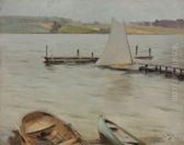 Boats Along The Shore - view 1