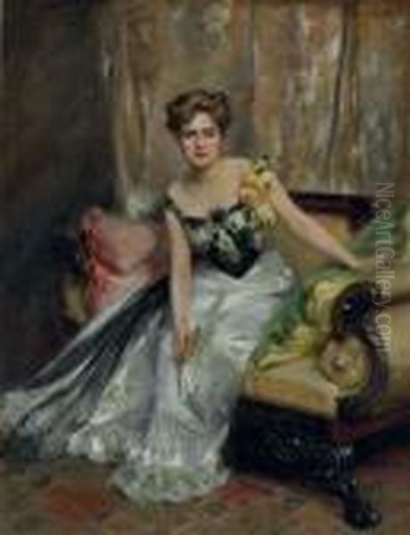 Portrait Of Mrs. Louise Carleton Putnam - view 1