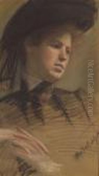 Lady With A Hat - view 1