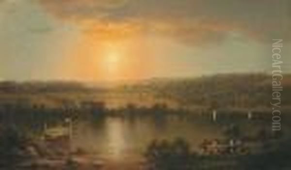 Activities On The Hudson River - view 1