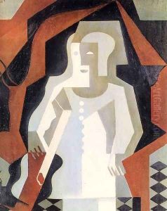 Clown I by Juan Gris
