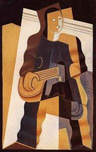 Pierrot II by Juan Gris