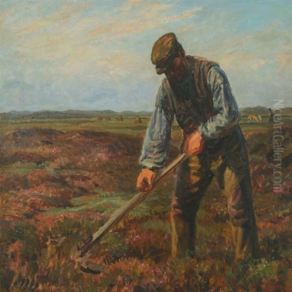 Manden Og Lyngleen - view 1
