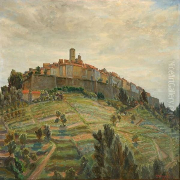 Summer Day At Saintpaul De Vence, South France - view 1